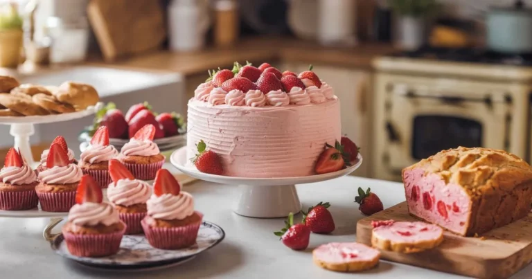 Delicious Recipes Using Strawberry Cake Mix