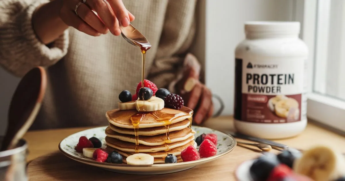 protein powder pancakes