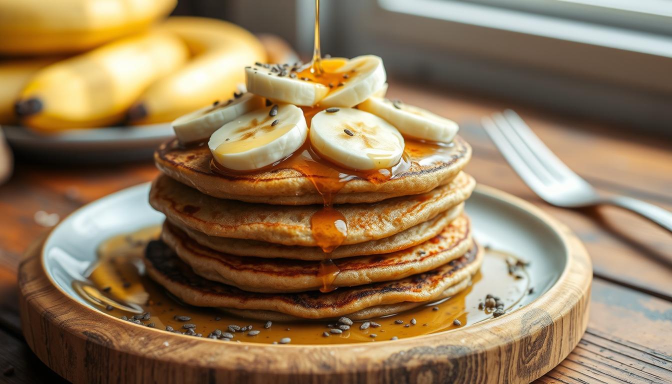 banana protein pancakes