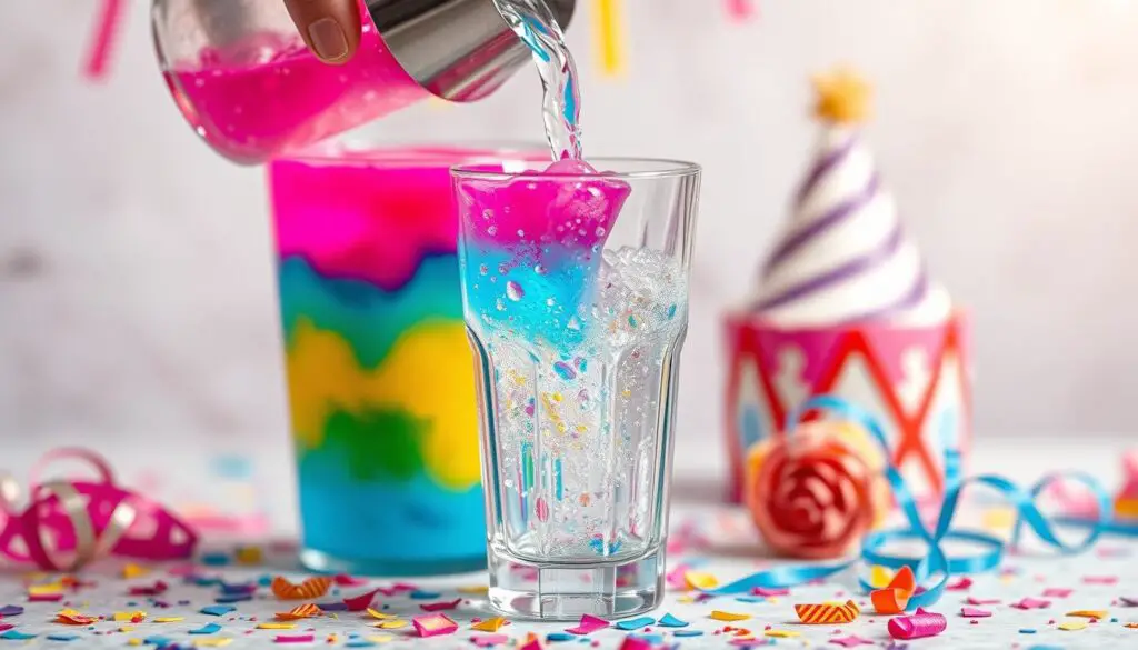 birthday shot recipe mixing