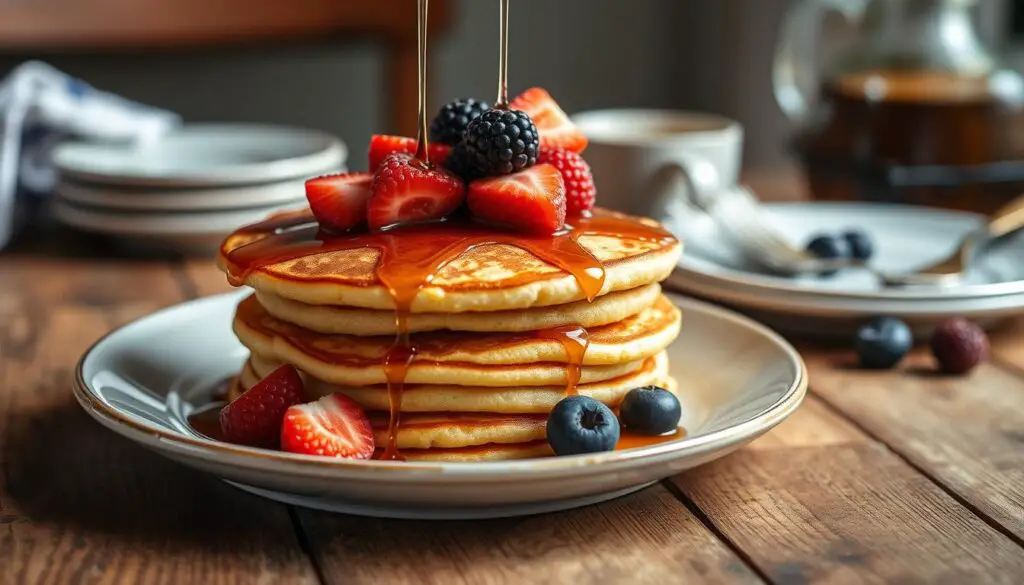 gluten-free Delicious cornmeal pancakes