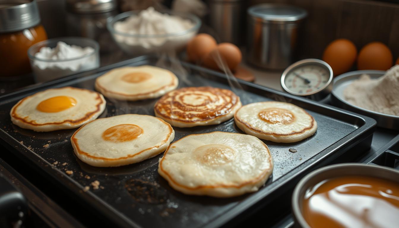 griddle temperature for pancakes