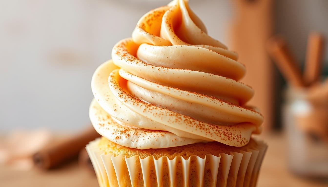 how to make cinnnoman frosting for cupcakes