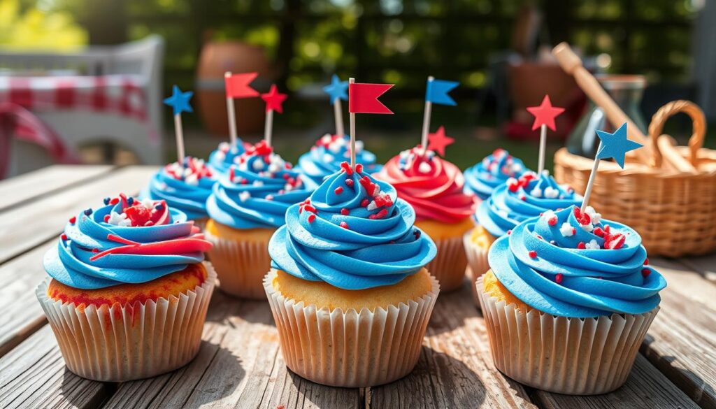 patriotic cupcake designs