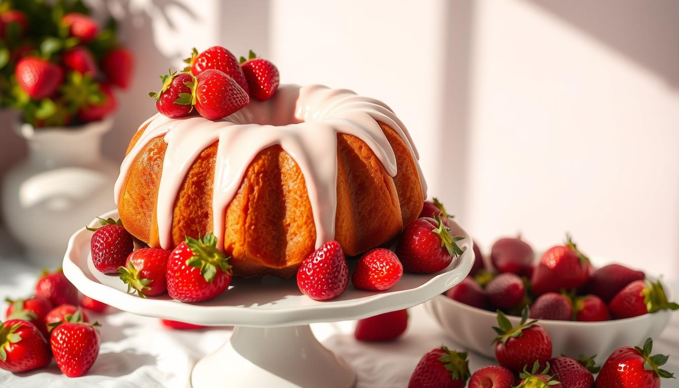 strawberry bundt cake recipe