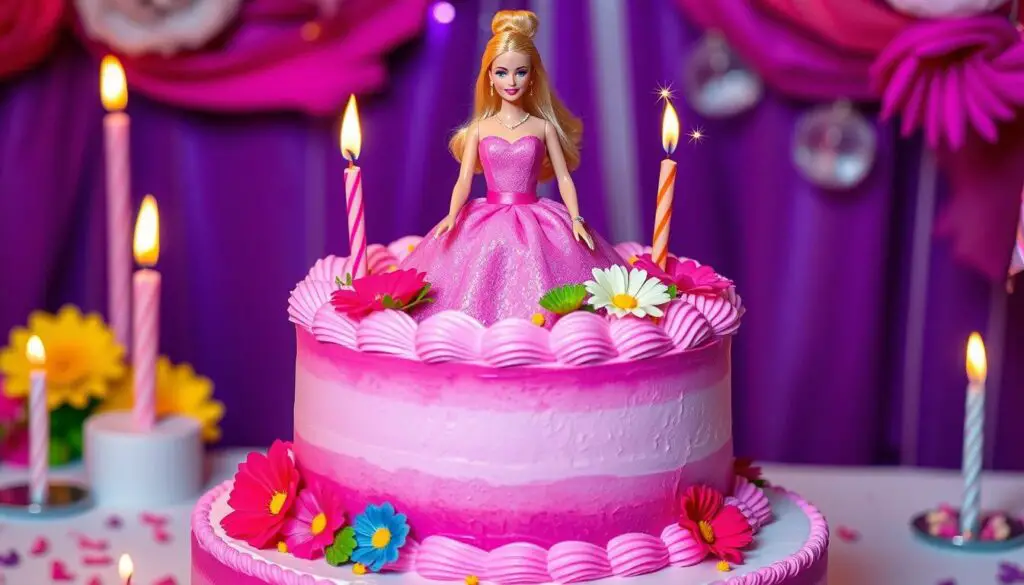 Barbie birthday cake