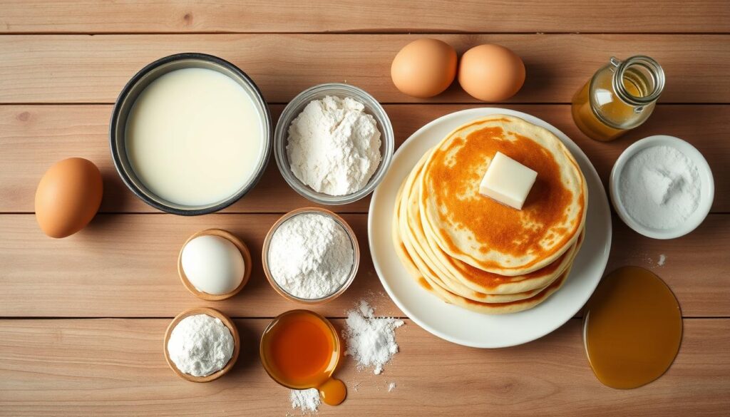 Buttermilk pancake ingredients