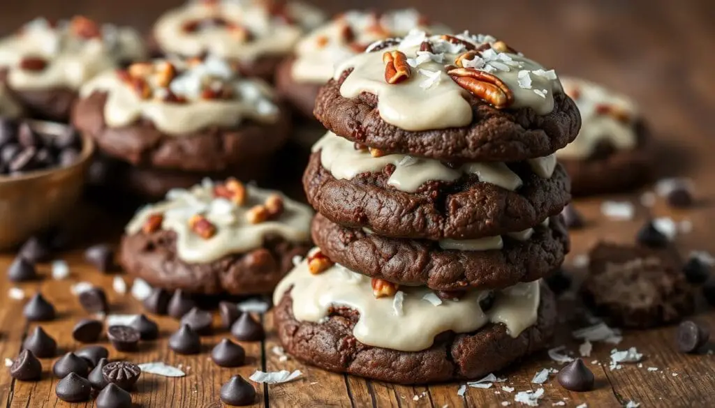 German Chocolate Cake Cookies