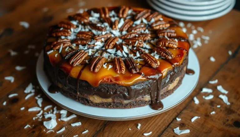 german chocolate upside down cake