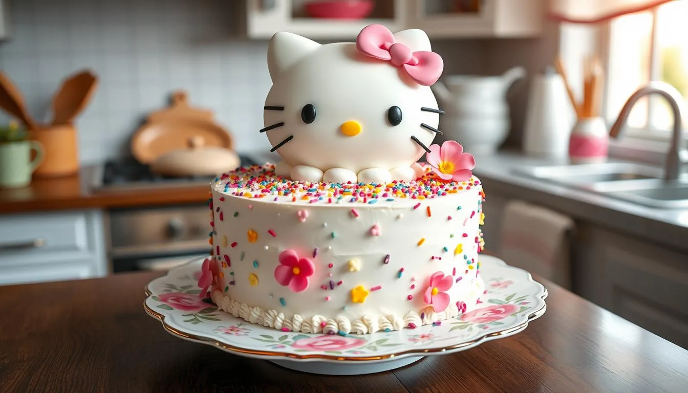 hello kitty cake