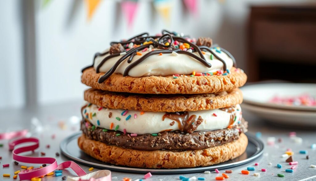 ice cream cookie cakes