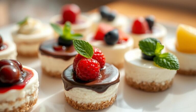 mini cheesecake bites