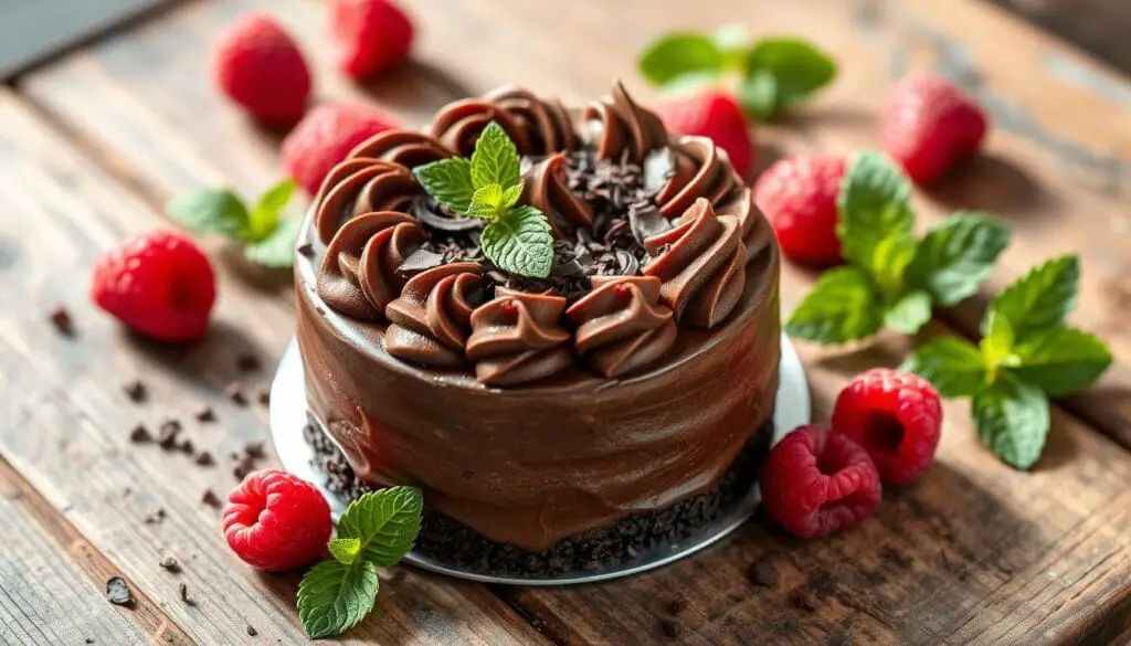 mini chocolate cake