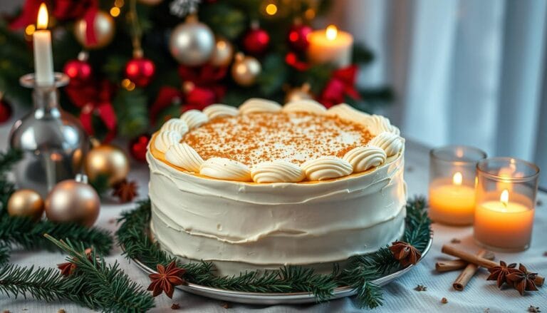 Eggnog Cake