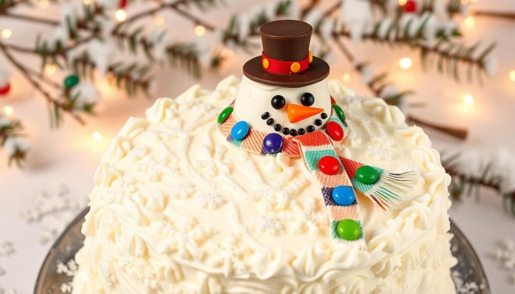 Snowman Cake Decoration