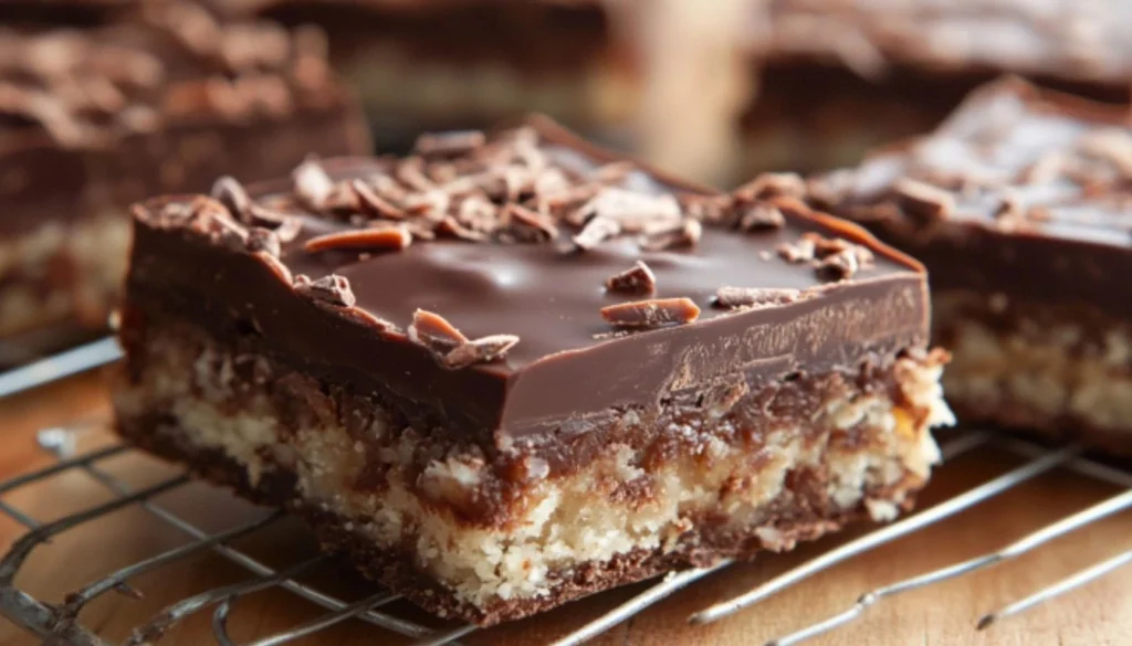 delicious German chocolate bars.