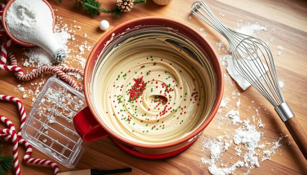 christmas cake batter