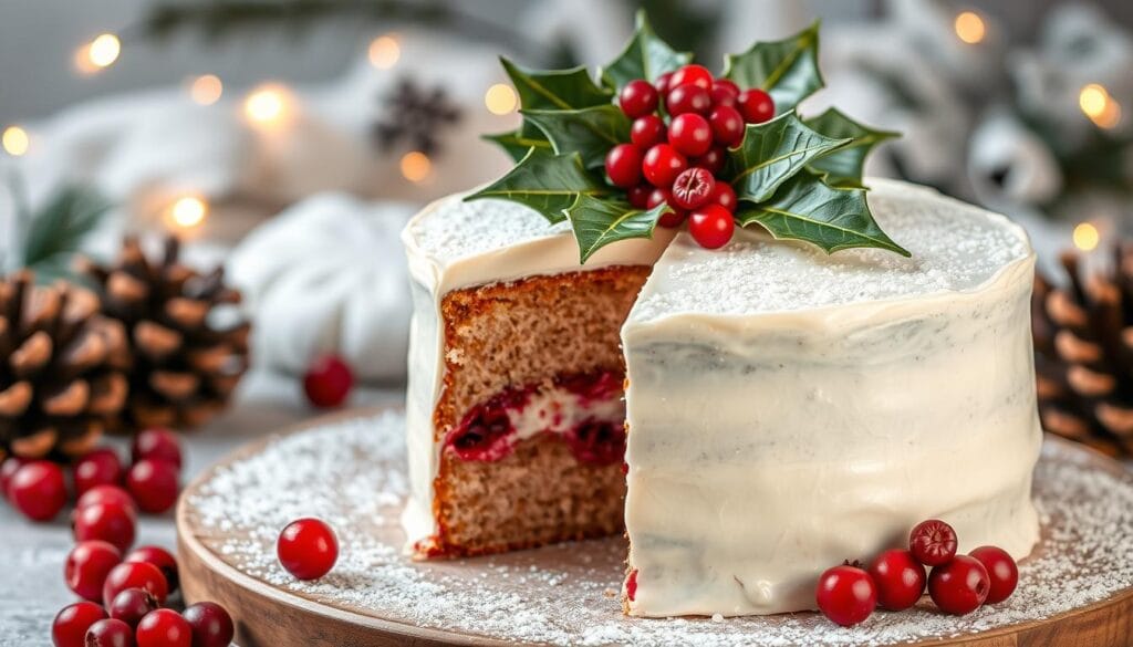 christmas cranberry cake