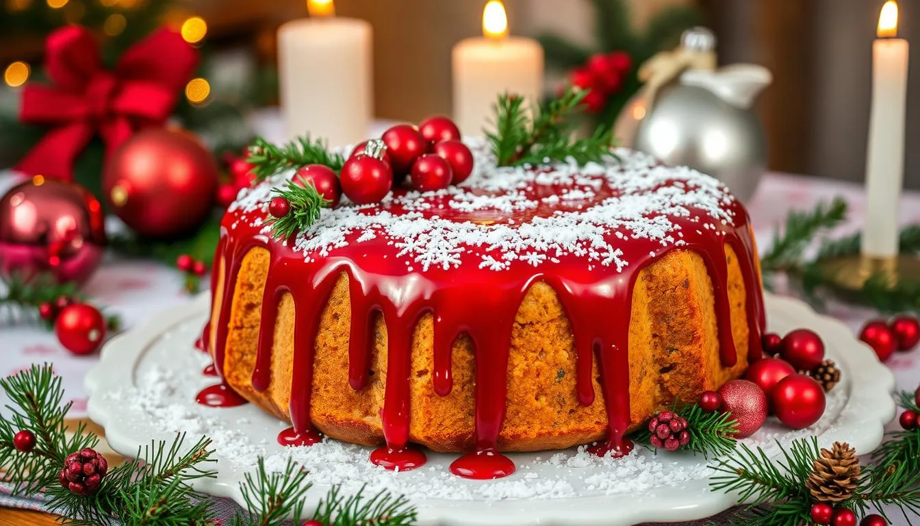 christmas cranberry cake