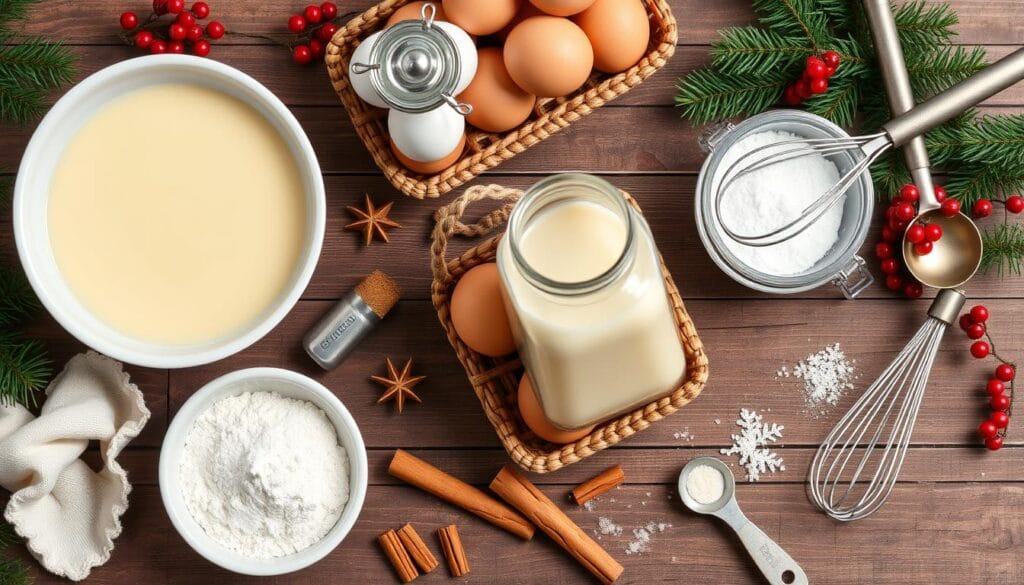 eggnog cake ingredients