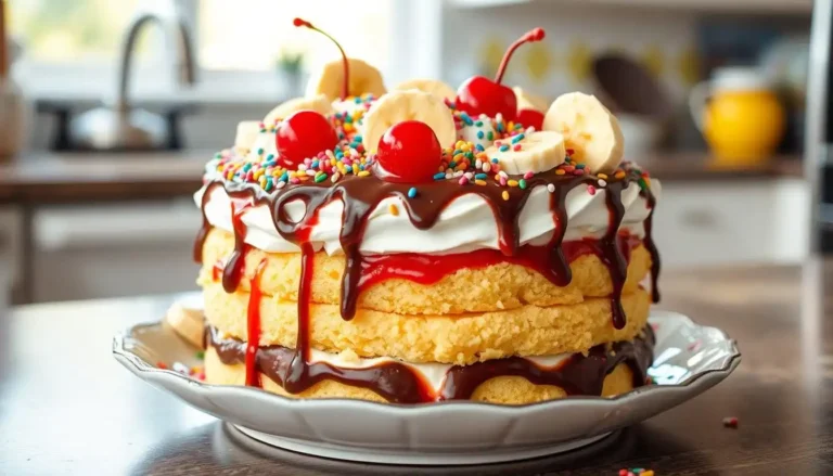 Banana Split Cake