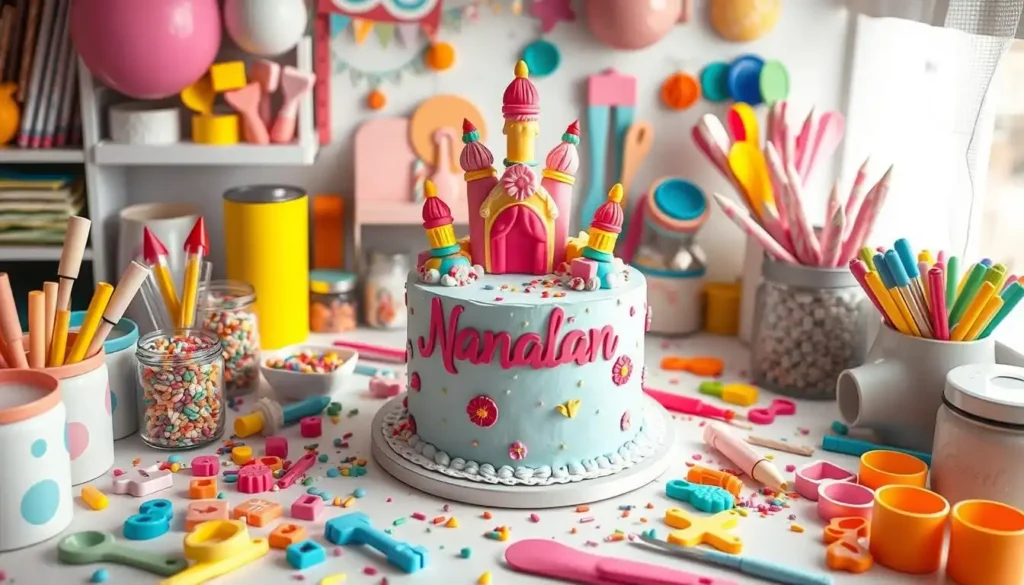 Nanalan Cake Baking Workspace