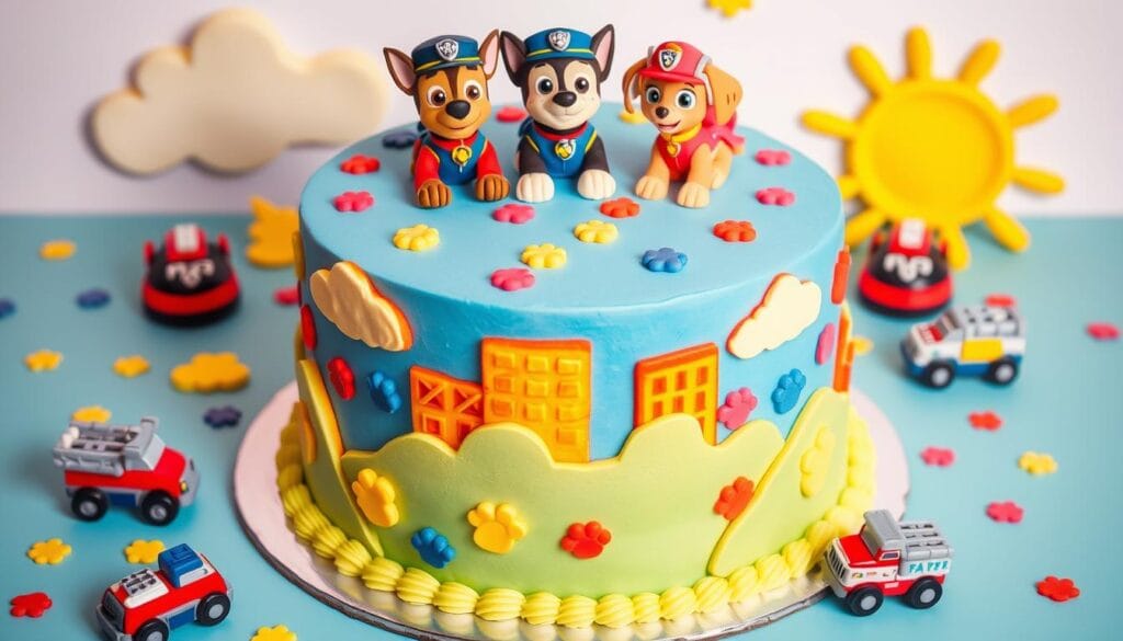 Paw Patrol Cake Decoration Techniques