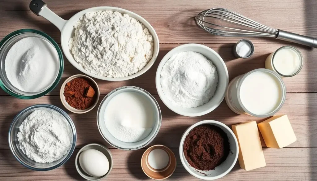 Zebra Cake Ingredients