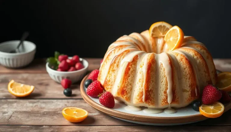 bundt cake you can make with egg whites