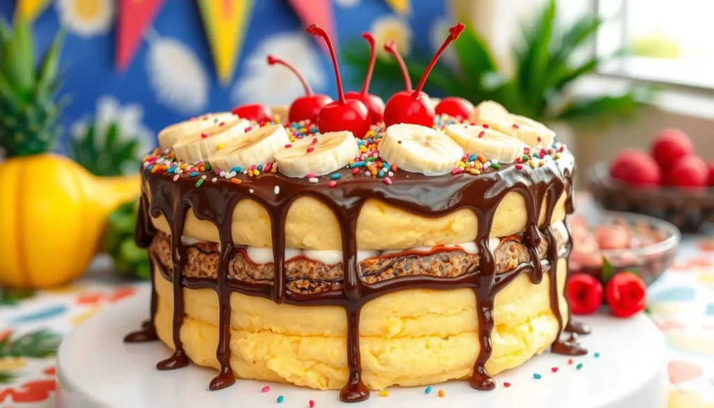 Banana Split Cake Decoration Techniques