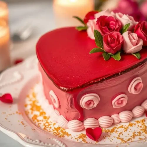 heart cake