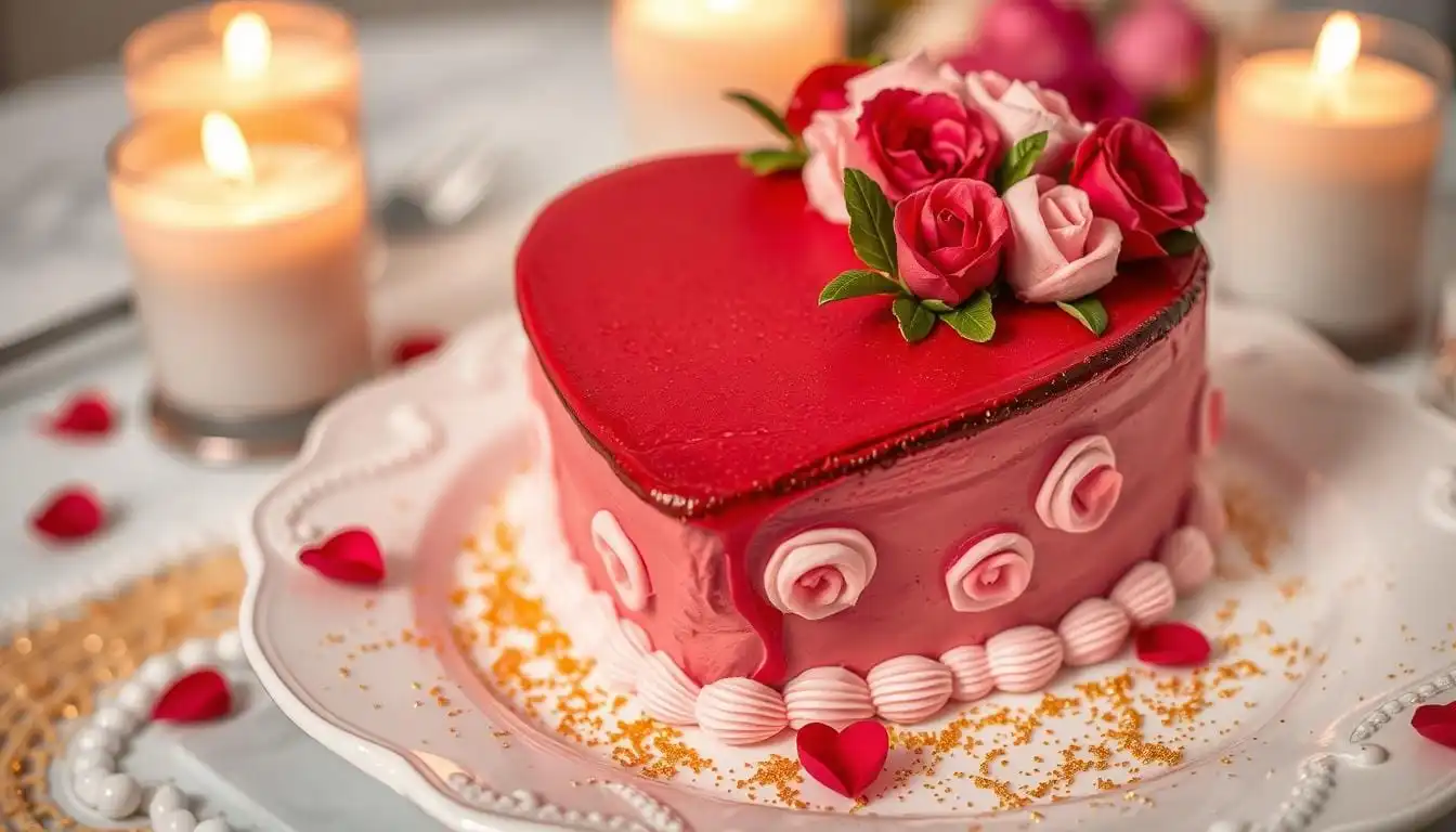 heart cake