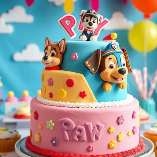 paw patrol cake