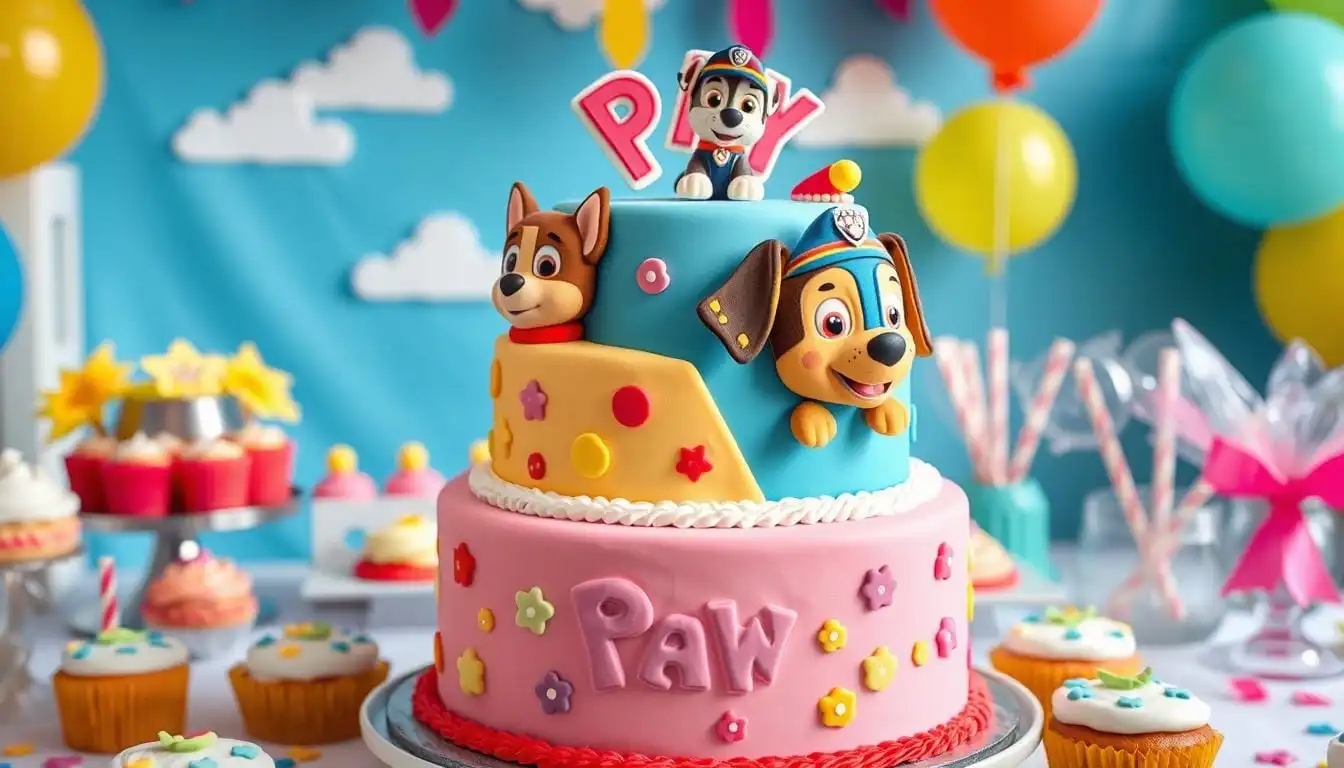 paw patrol cake