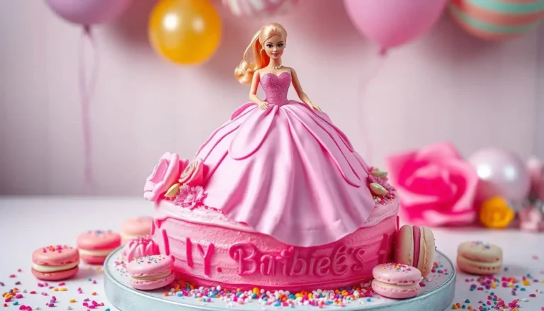 barbie cake