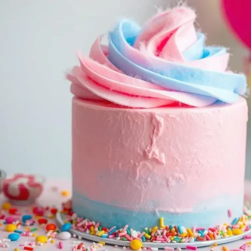 cotton candy cake