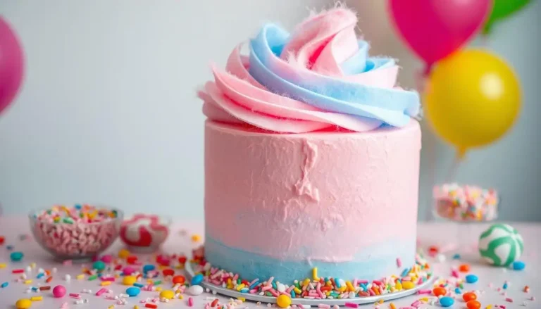 cotton candy cake